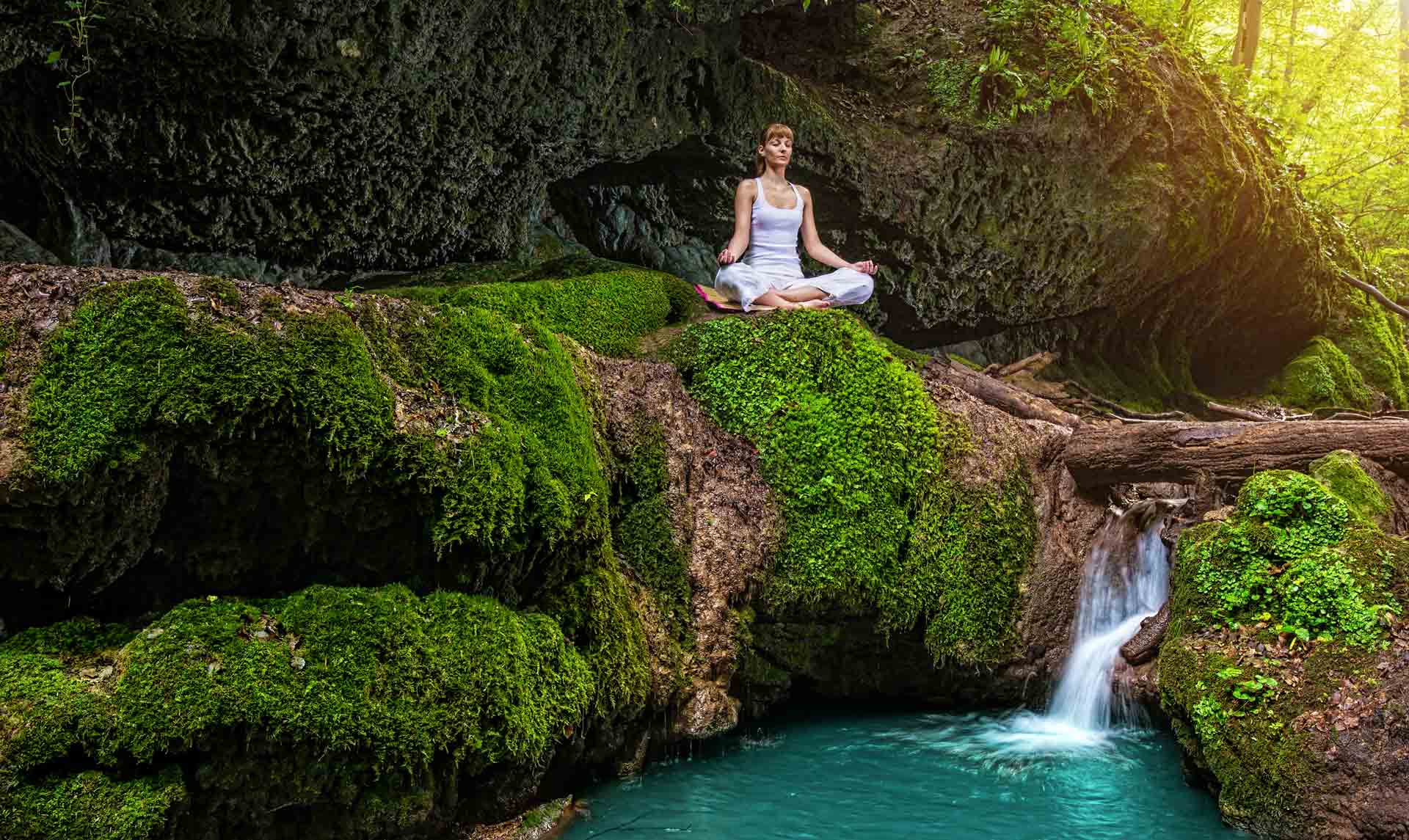 Private meditation and yoga